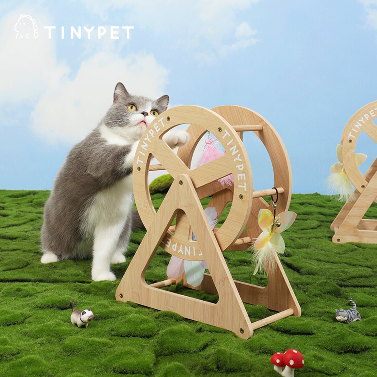 Wonder Wheel Cat Playing Toy